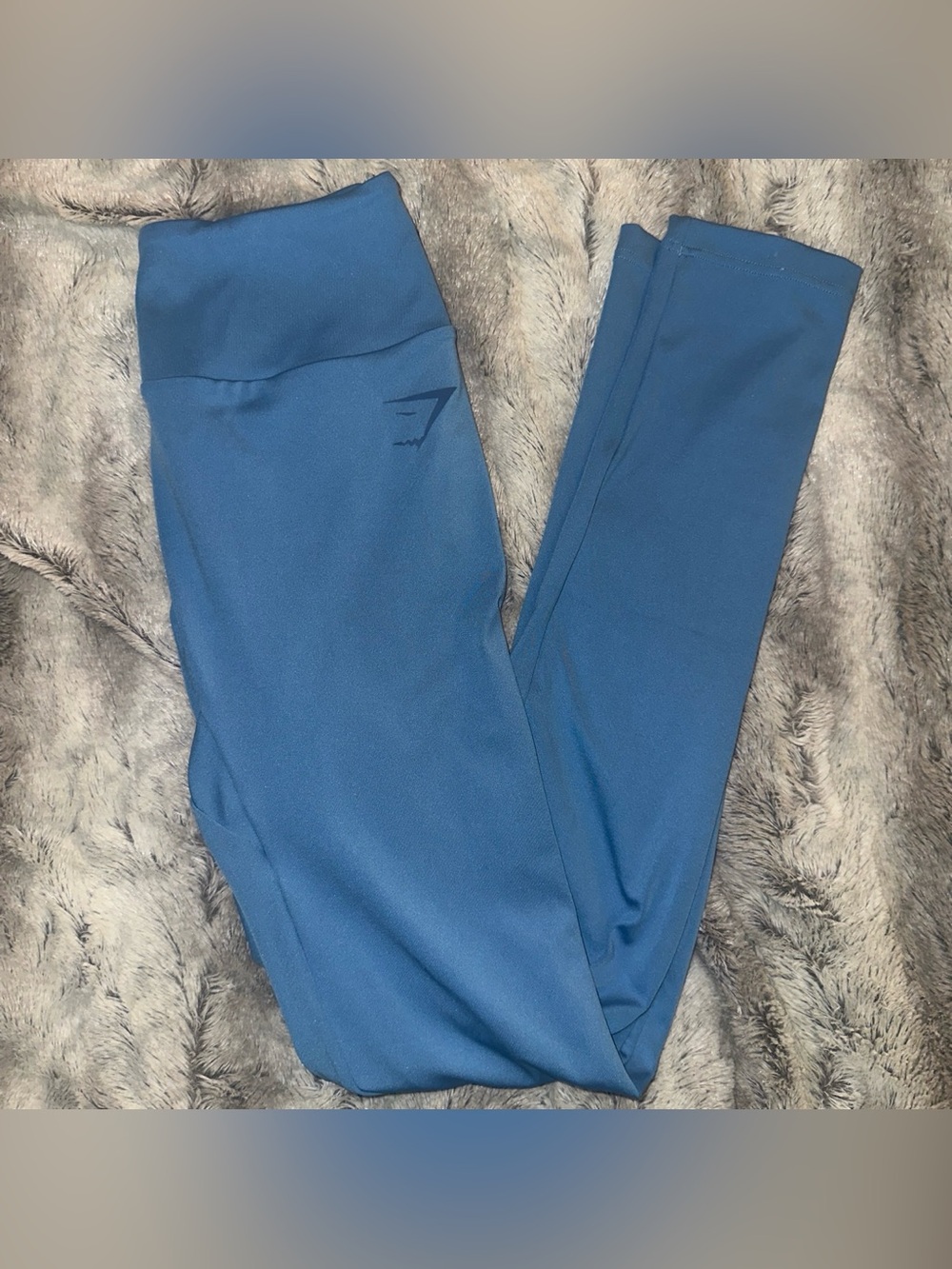 women’s small ‘Gymshark’ coastal blue power original leggings